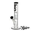 Load image into Gallery viewer, 14" BIOHAZARD 50MM TREE PERC STRAIGHT BONG - BLACK