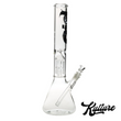 Load image into Gallery viewer, 18" BIOHAZARD TREE PERC BEAKER BONG - BLACK