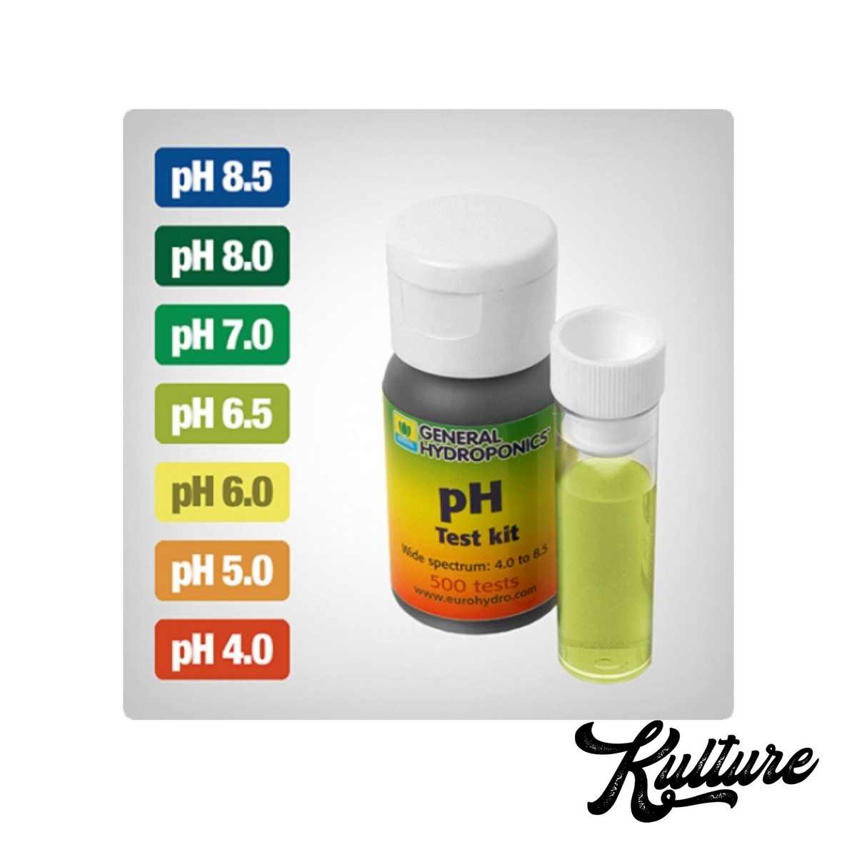 General Hydroponics PH Test Kit Kulture