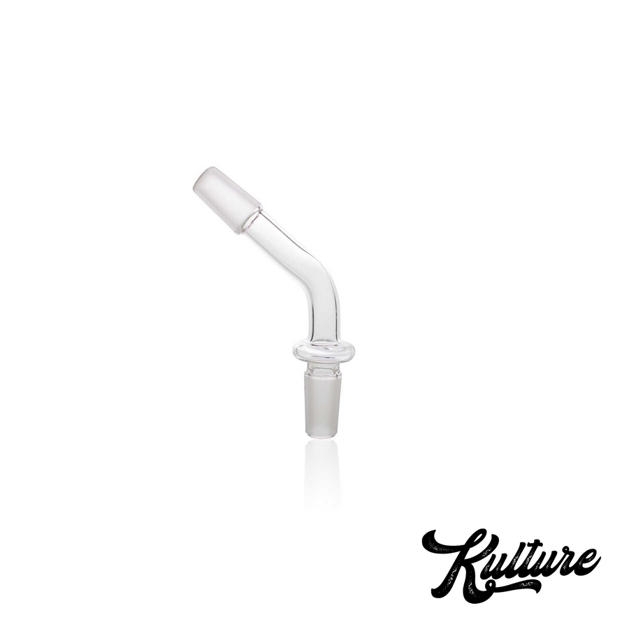 GLASS CURVED ADAPTOR - 19MM/14MM MALE